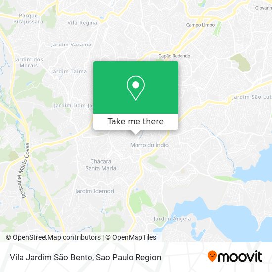 Vila Jardim São Bento map