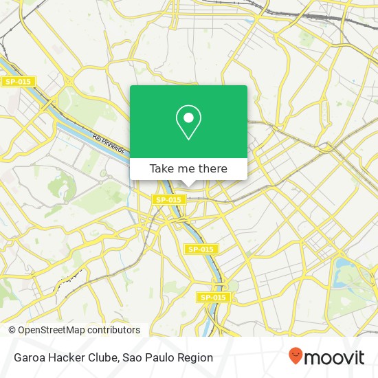 Garoa Hacker Clube map