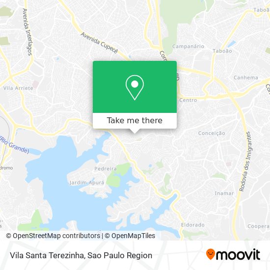 Vila Santa Terezinha map