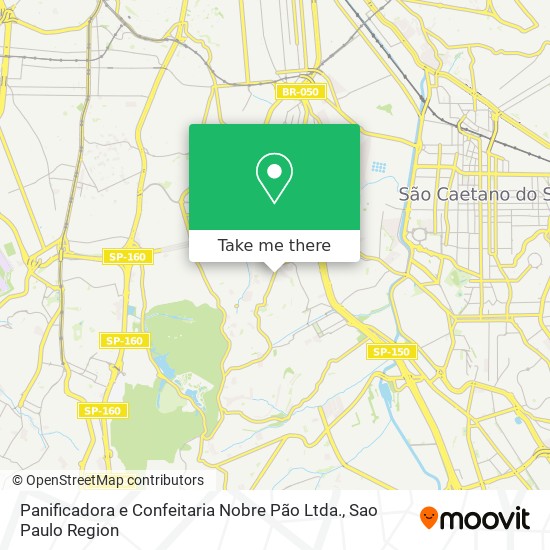 Panificadora e Confeitaria Nobre Pão Ltda. map