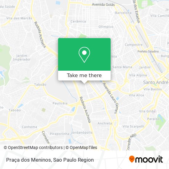 Praça dos Meninos map