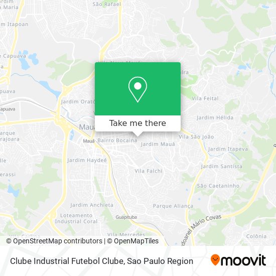 Clube Industrial Futebol Clube map