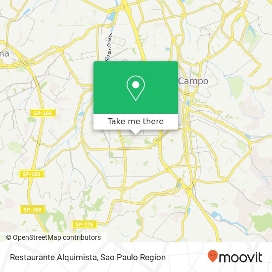 Mapa Restaurante Alquimista
