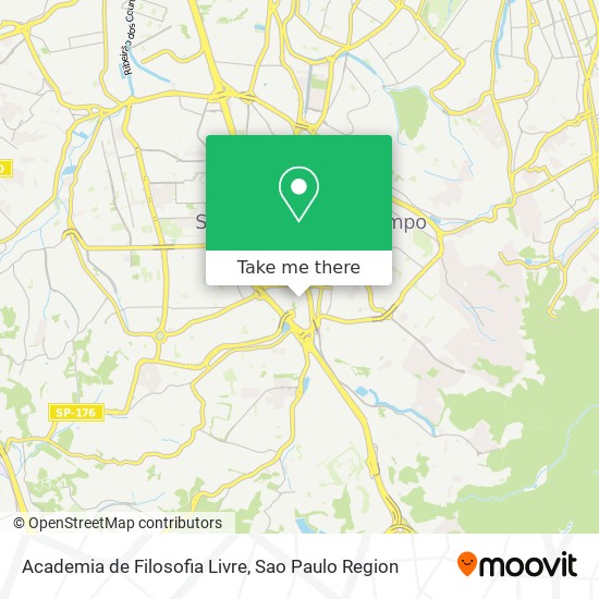 Academia de Filosofia Livre map