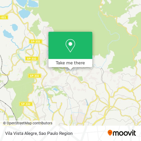 Mapa Vila Vista Alegre