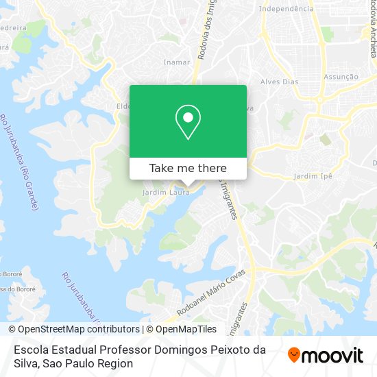 Escola Estadual Professor Domingos Peixoto da Silva map