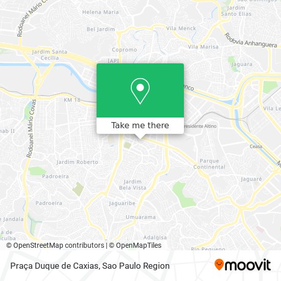 Praça Duque de Caxias map