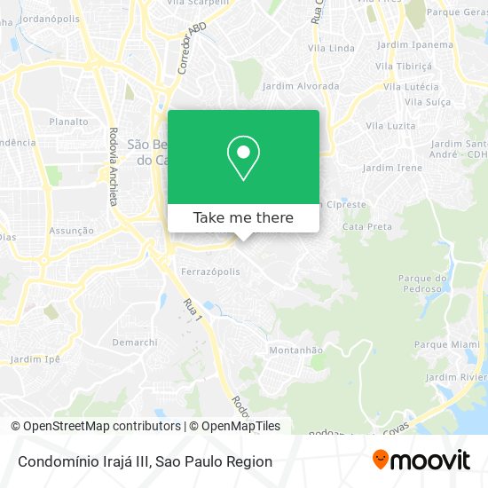 Condomínio Irajá III map