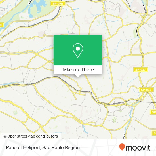 Panco I Heliport map