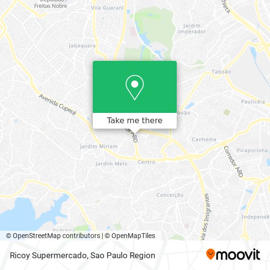 Mapa Ricoy Supermercado
