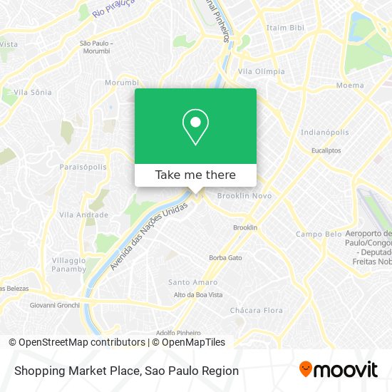 Mapa Shopping Market Place