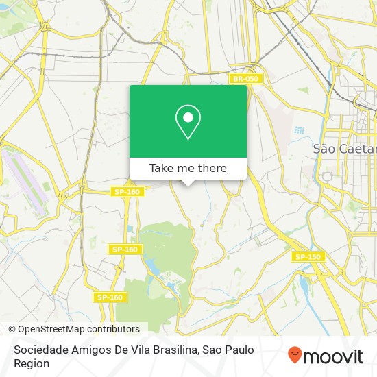 Sociedade Amigos De Vila Brasilina map