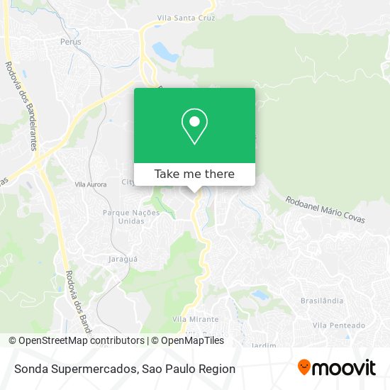 Sonda Supermercados map