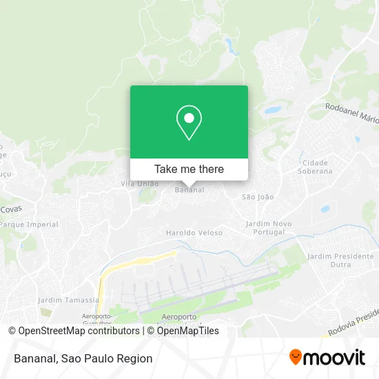 Bananal map