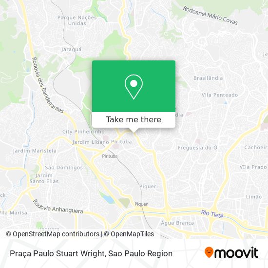 Praça Paulo Stuart Wright map