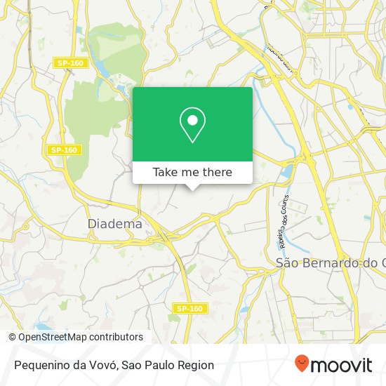 Pequenino da Vovó map