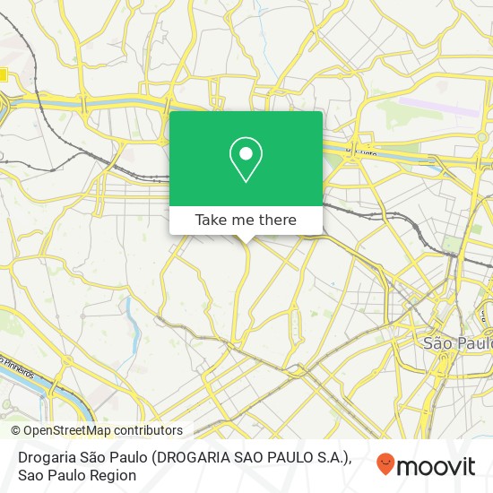 Mapa Drogaria São Paulo (DROGARIA SAO PAULO S.A.)