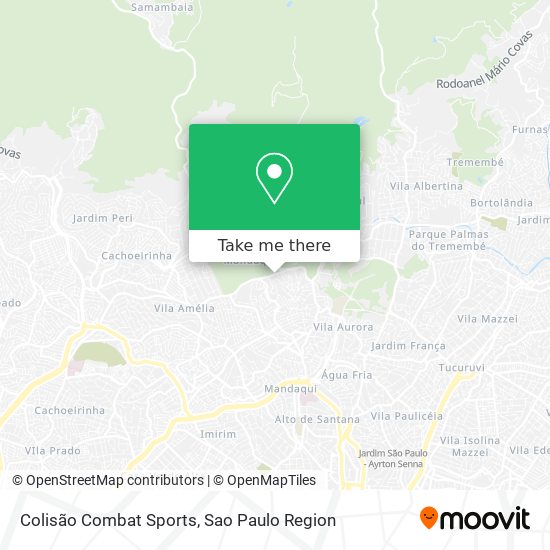 Colisão Combat Sports map