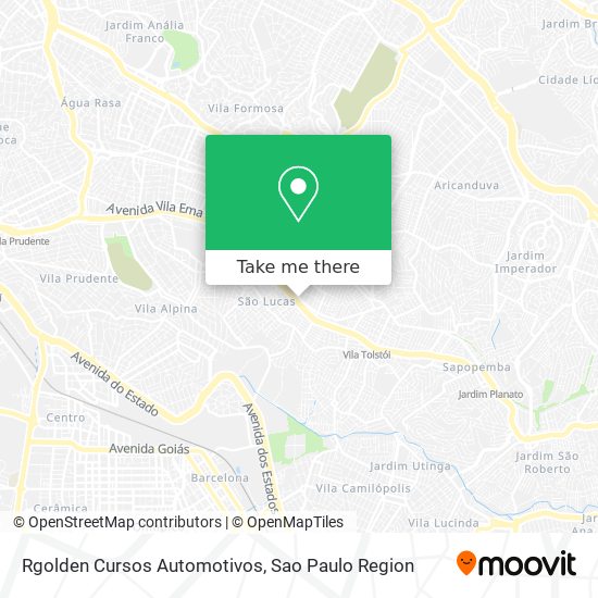 Rgolden Cursos Automotivos map