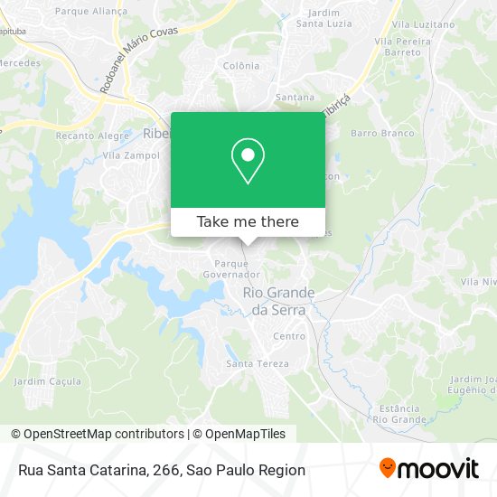 Rua Santa Catarina, 266 map