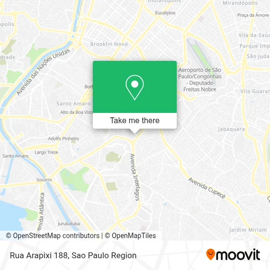 Rua Arapixi 188 map