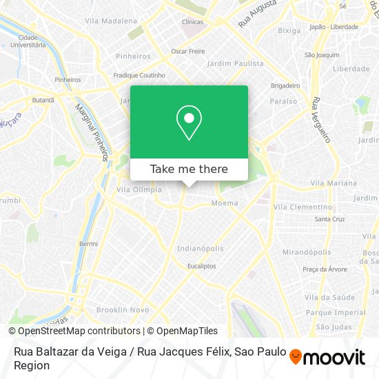 Rua Baltazar da Veiga / Rua Jacques Félix map