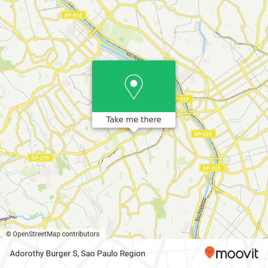 Mapa Adorothy Burger S