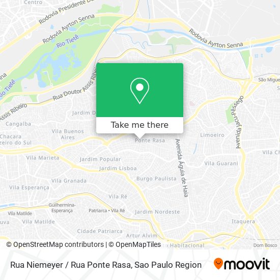 Rua Niemeyer / Rua Ponte Rasa map