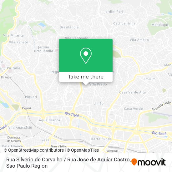 Rua Silvério de Carvalho / Rua José de Aguiar Castro map