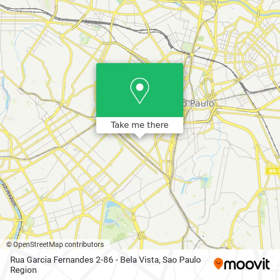 Rua Garcia Fernandes 2-86 - Bela Vista map