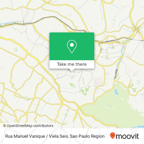 Rua Manuel Vanique / Viela Seis map