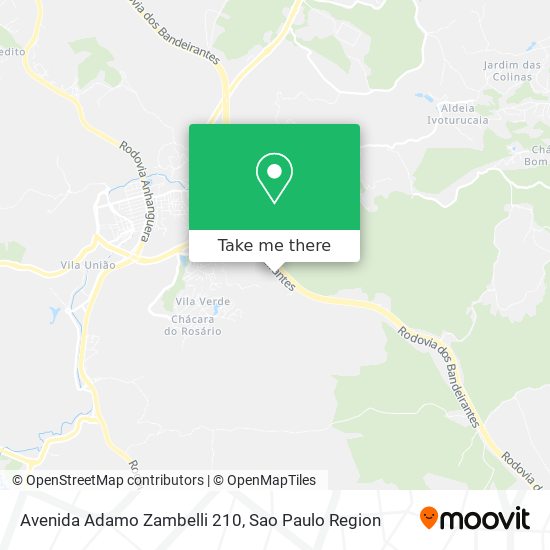 Avenida Adamo Zambelli 210 map