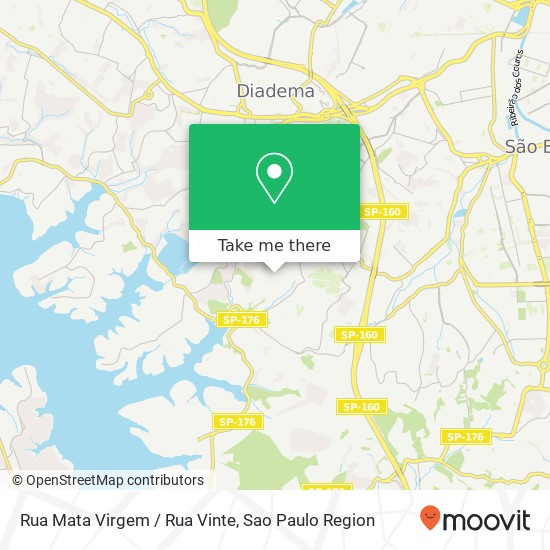 Rua Mata Virgem / Rua Vinte map