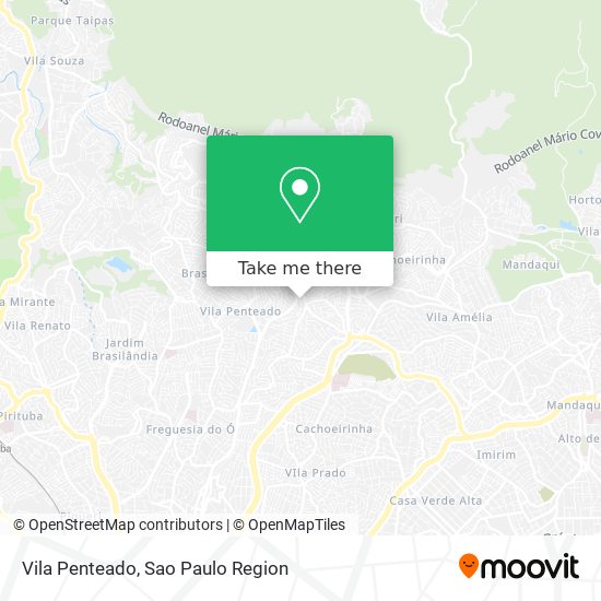 Vila Penteado map