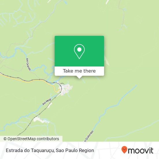 Estrada do Taquaruçu map