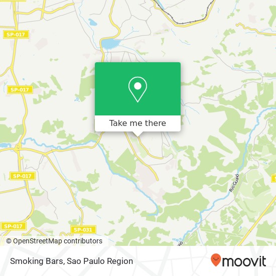 Smoking Bars map