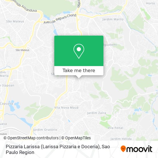 Pizzaria Larissa (Larissa Pizzaria e Doceria) map