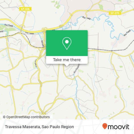 Travessa Maserata map