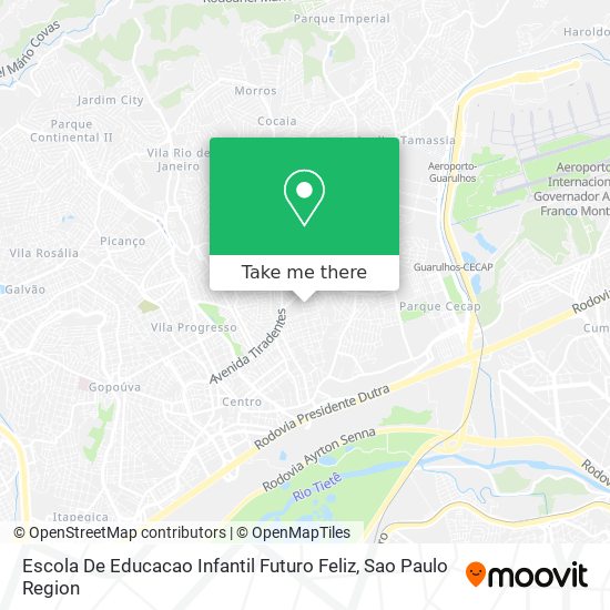Escola De Educacao Infantil Futuro Feliz map