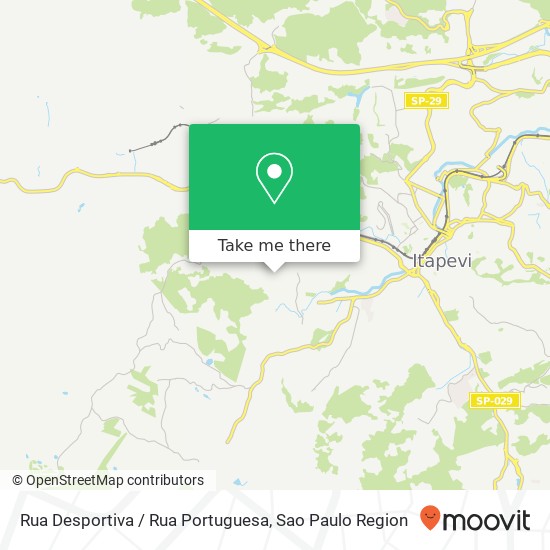 Mapa Rua Desportiva / Rua Portuguesa