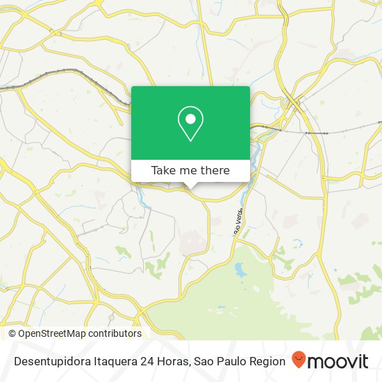Desentupidora Itaquera 24 Horas map