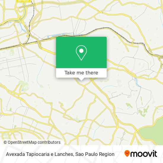 Avexada Tapiocaria e Lanches map