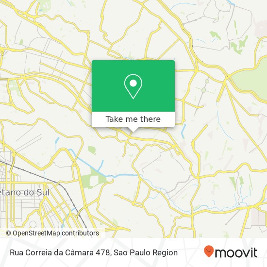 Mapa Rua Correia da Câmara 478