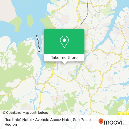 Rua Imbú Natal / Avenida Ascaz Natal map