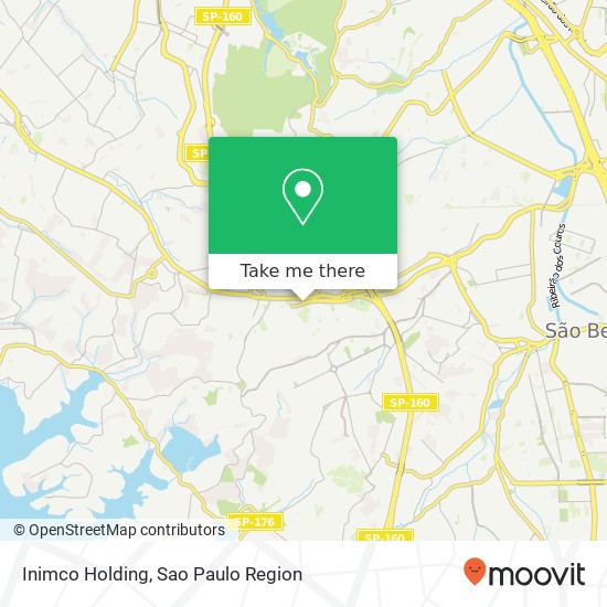 Inimco Holding map