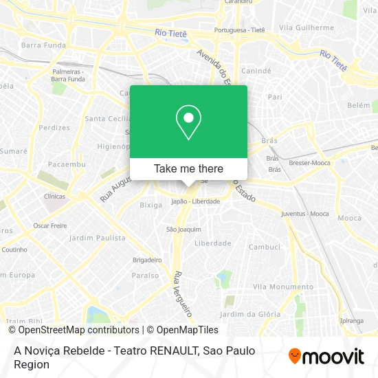 A Noviça Rebelde - Teatro RENAULT map