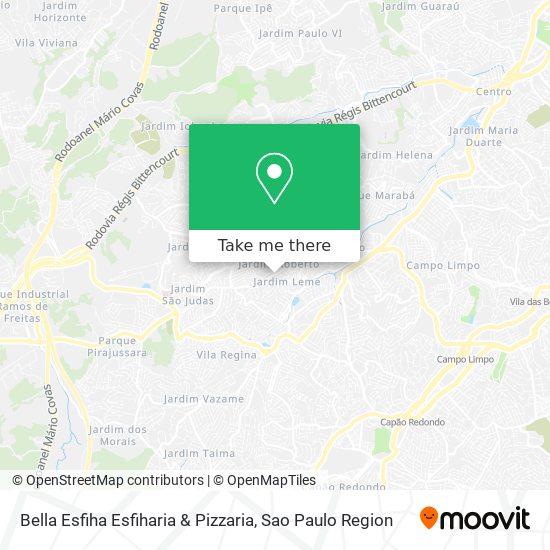 Bella Esfiha Esfiharia & Pizzaria map