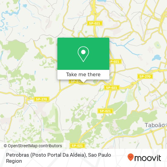 Petrobras (Posto Portal Da Aldeia) map