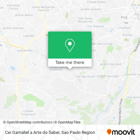 Cei Gamaliel a Arte do Saber map