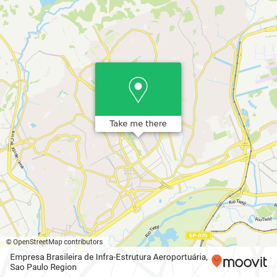 Empresa Brasileira de Infra-Estrutura Aeroportuária map